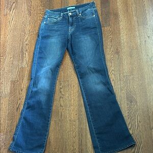 7 For All Mankind Blue Boot Cut Jeans Classic Style